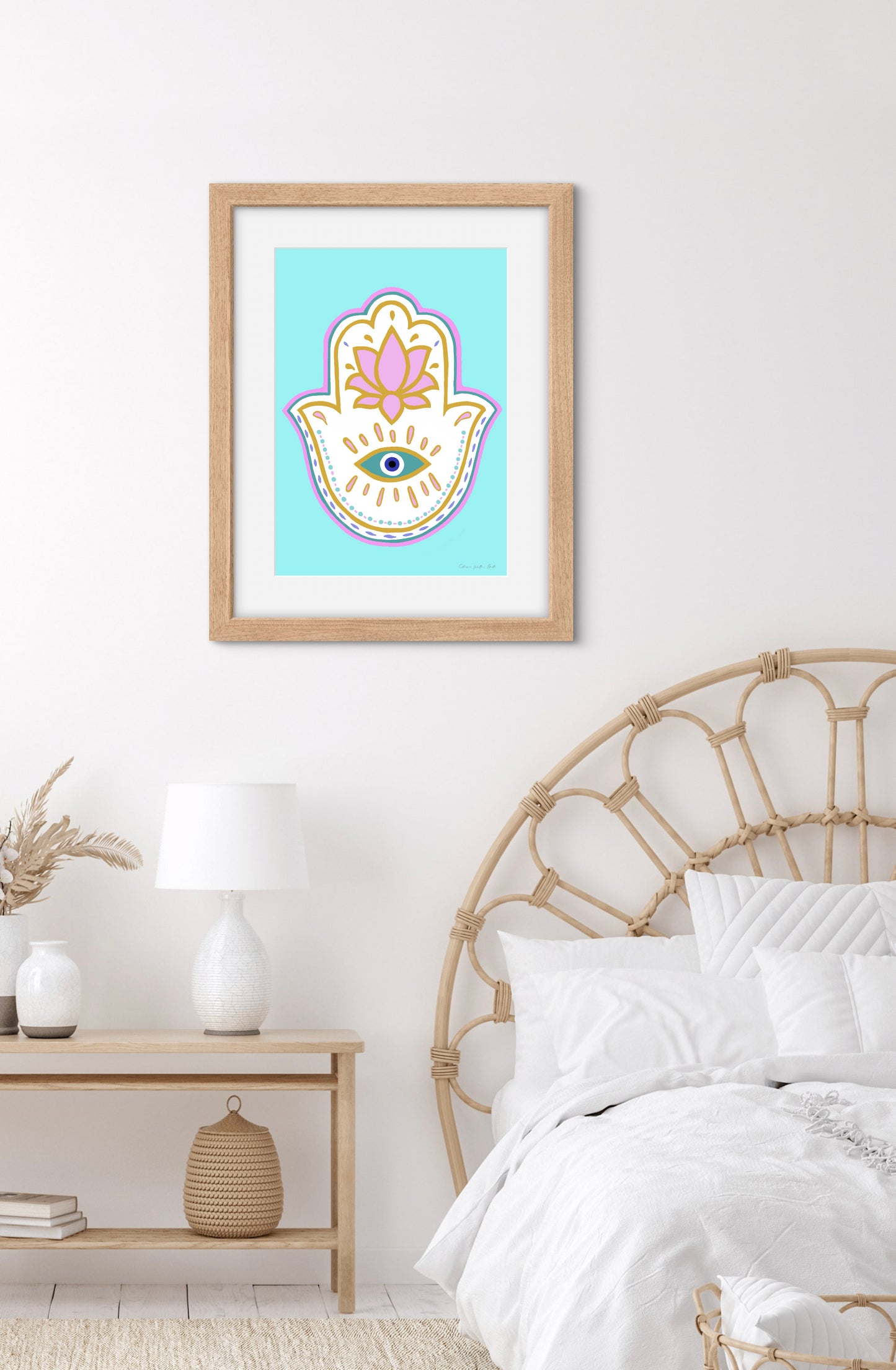 Hamsa turquoise