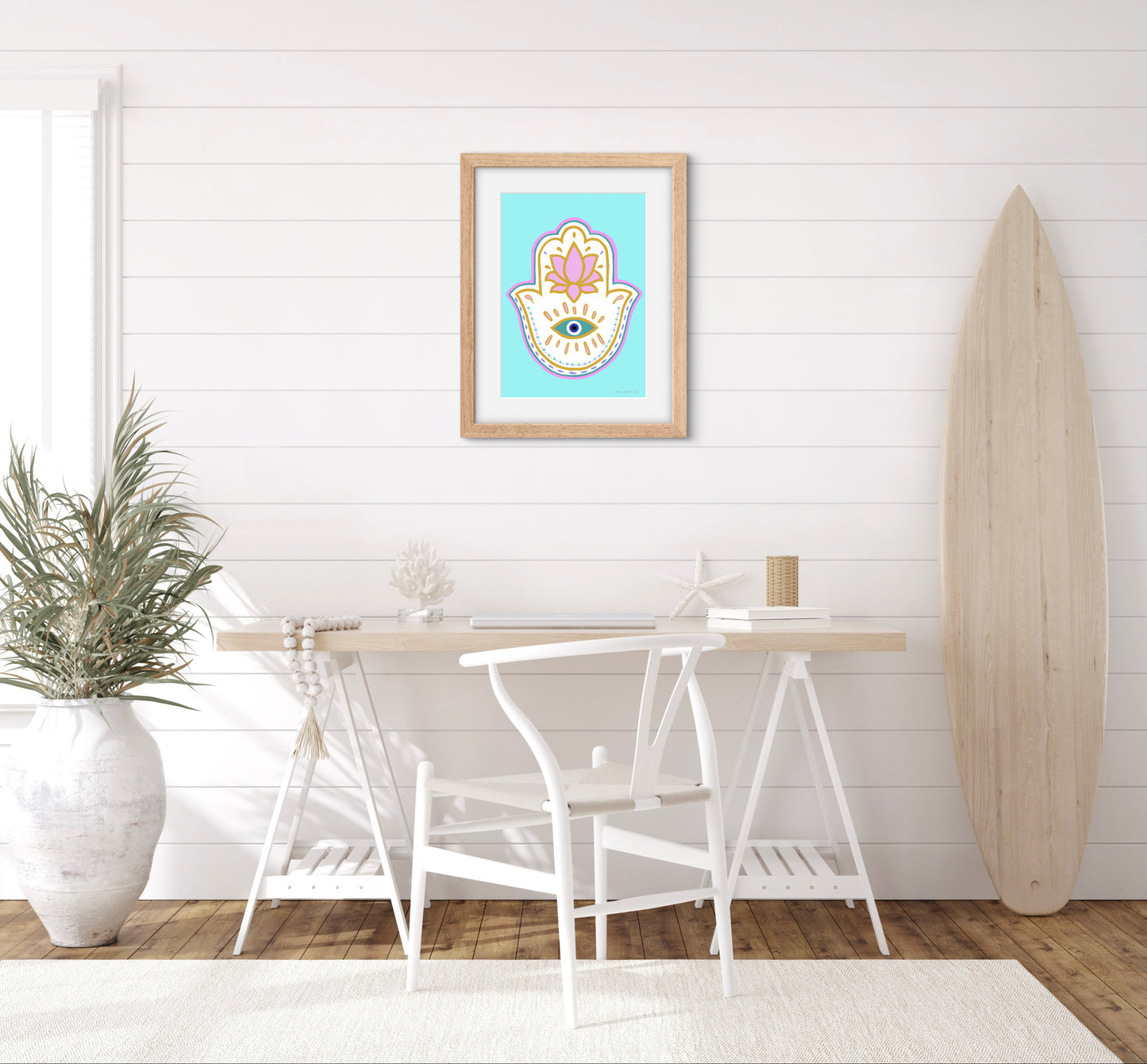 Hamsa turquoise