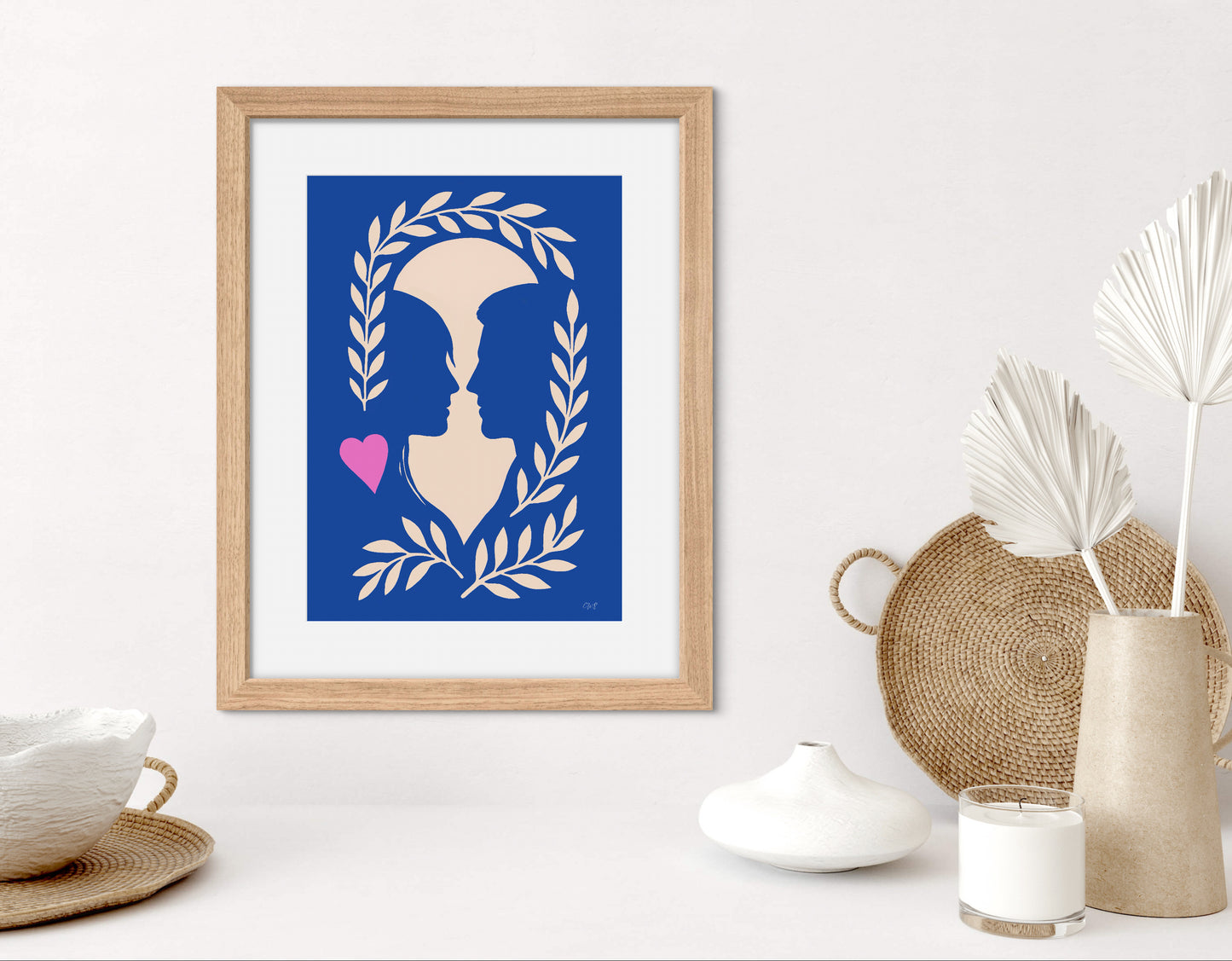 Love in blue