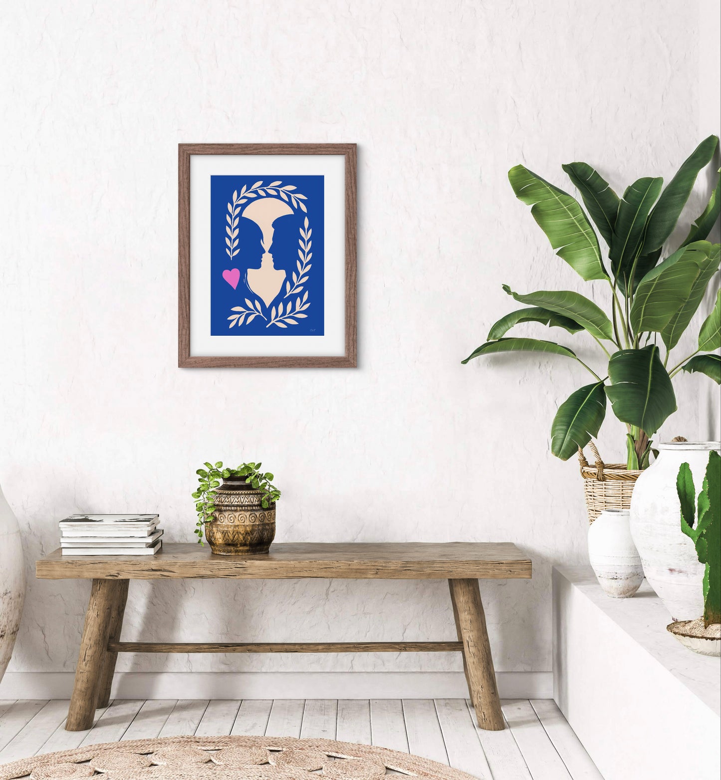Love in blue