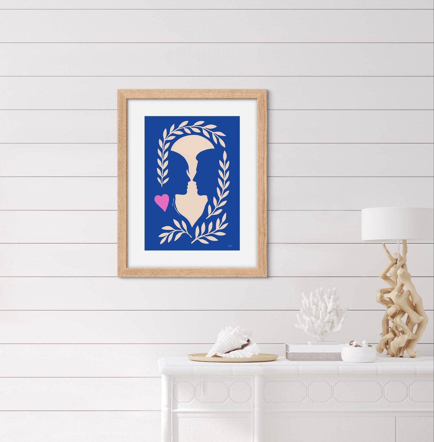 Love in blue