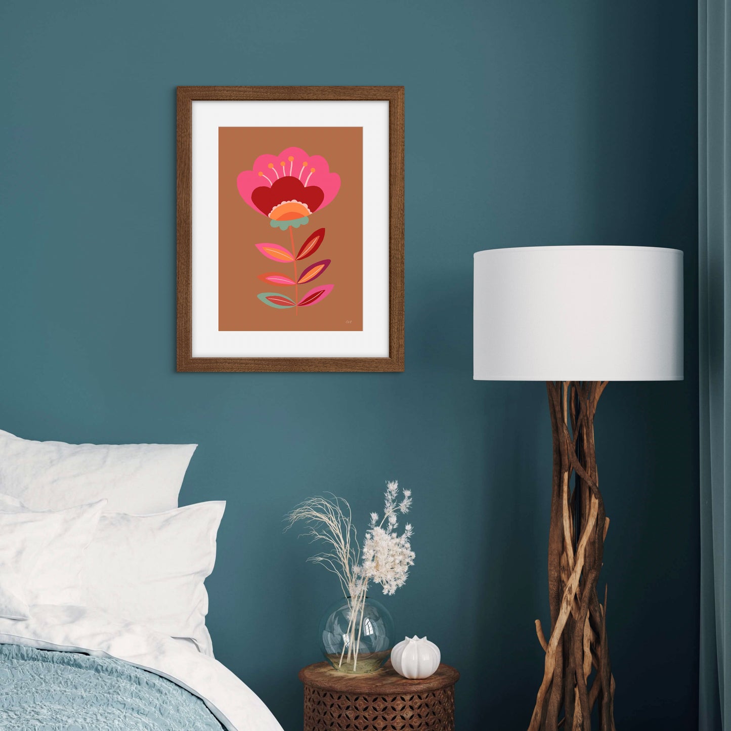 Retro flower 2