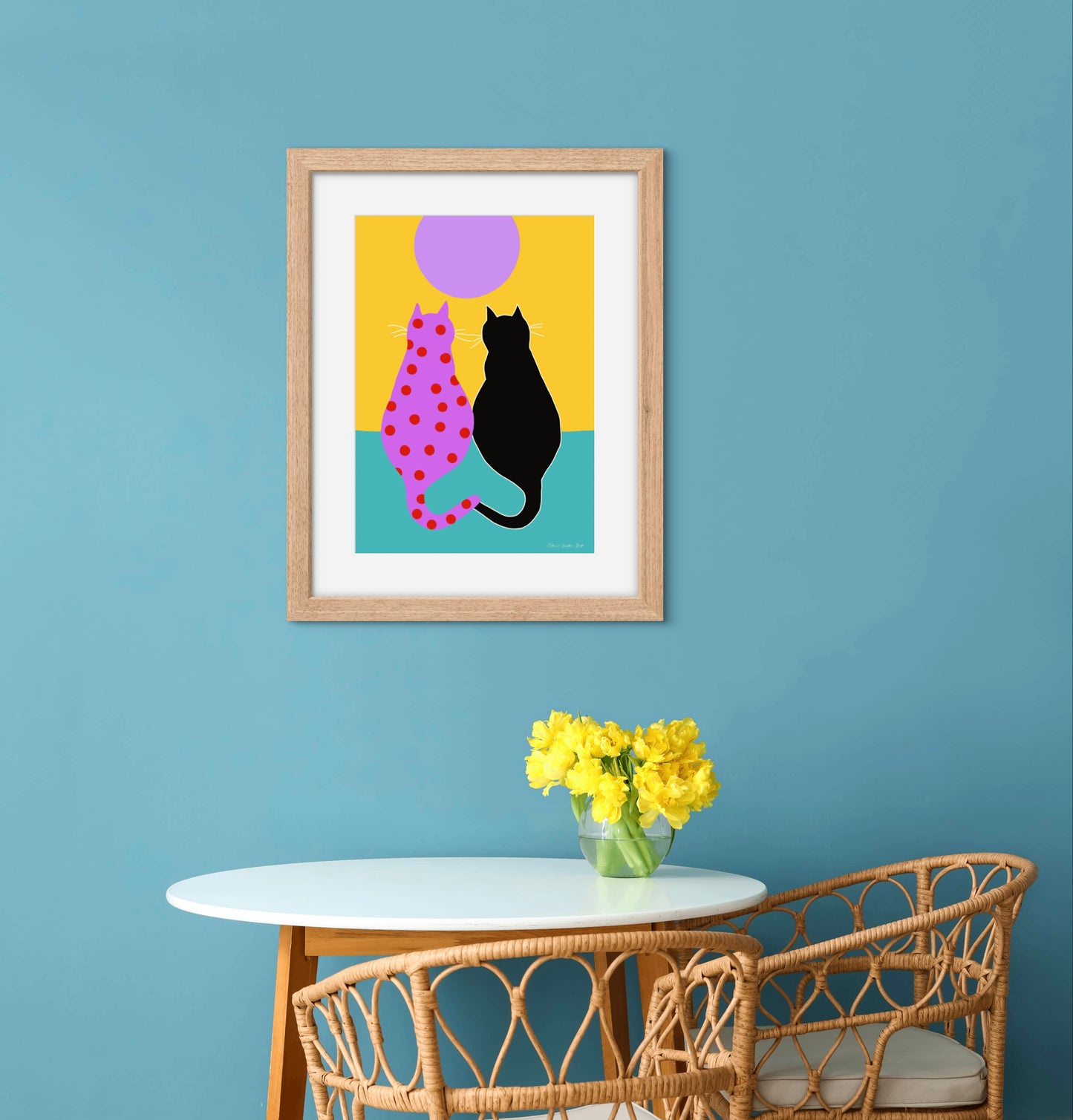 Two cats
