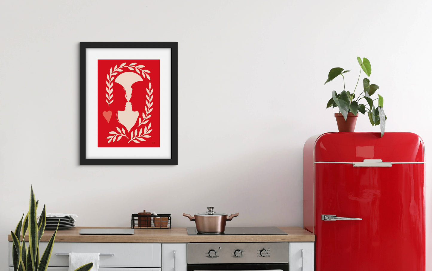 Love in red