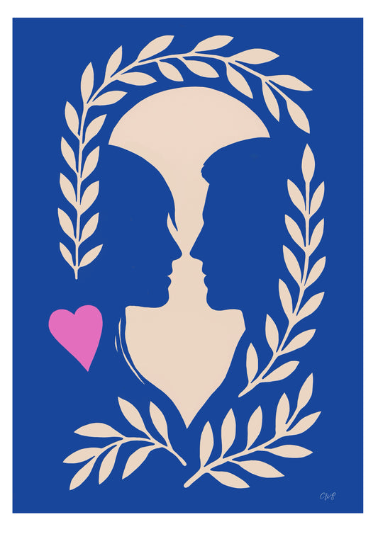 Love in blue