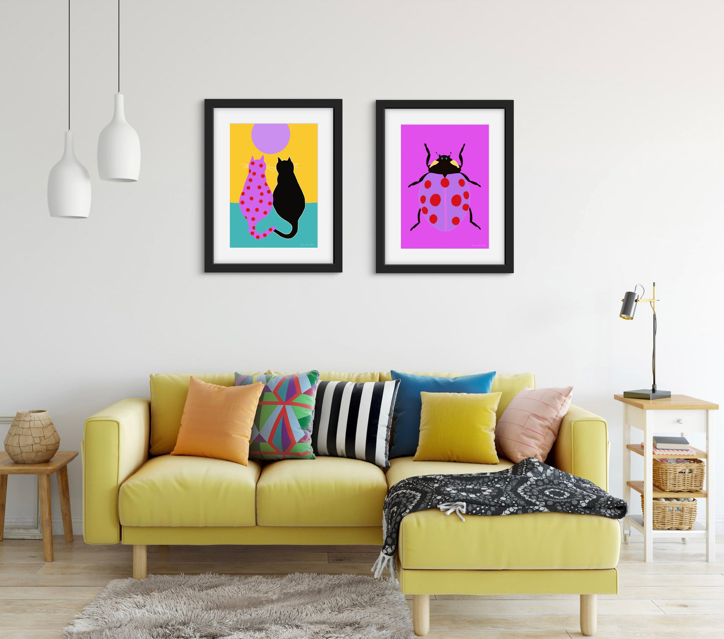 Two cats